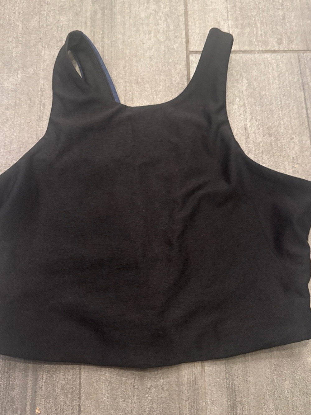 Outdoor Voices Black Racerback Tank